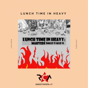 lunch time in heavy logo