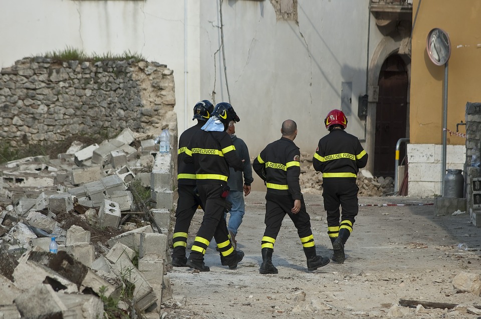 vigili terremoto