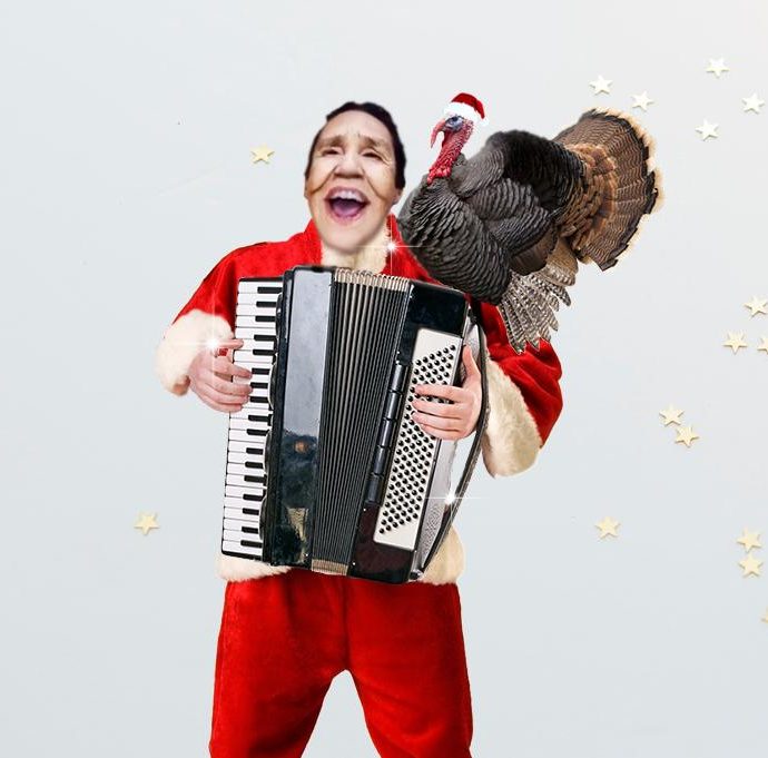 vecchia di natale