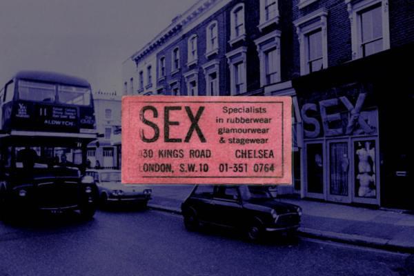 Sex shop 600 Vivienne Westwood label Malcolm McLaren punk fashion fetish article kids of dada grande