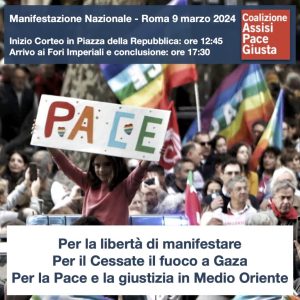 Manifestazione Pace_ 9 marzo