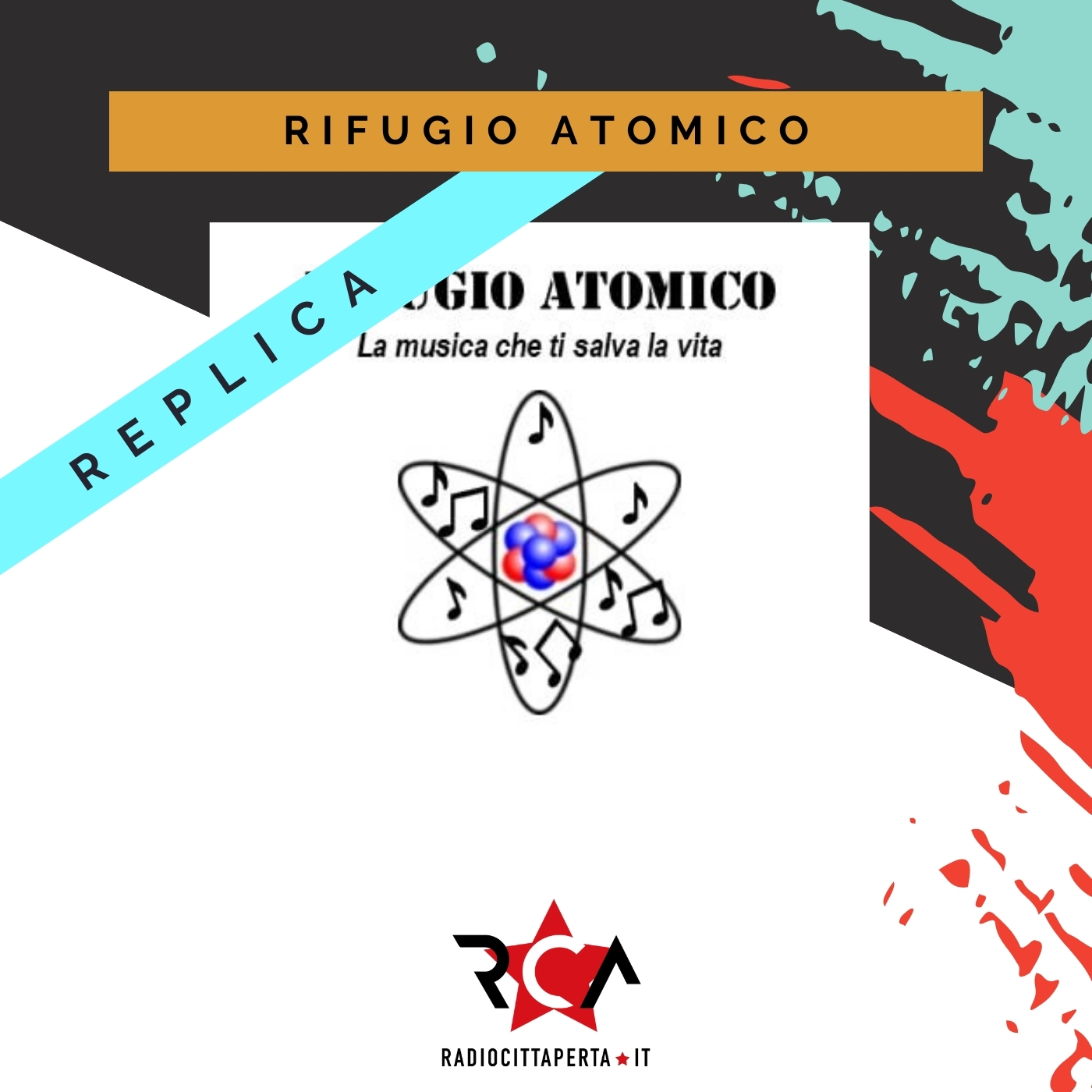 RIFUGIO ATOMICO (REPLICA) con FABRIZIO FALCIONI