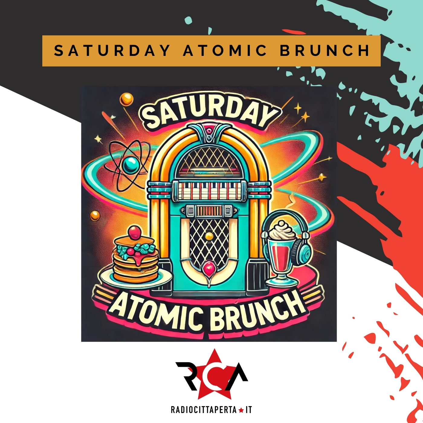 SATURDAY ATOMIC BRUNCH con FABRIZIO FALCIONI