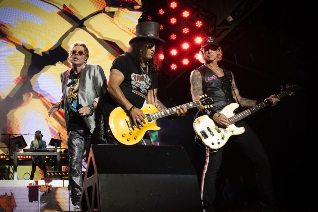 guns n' roses tour 2025
