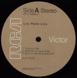 lou reed live