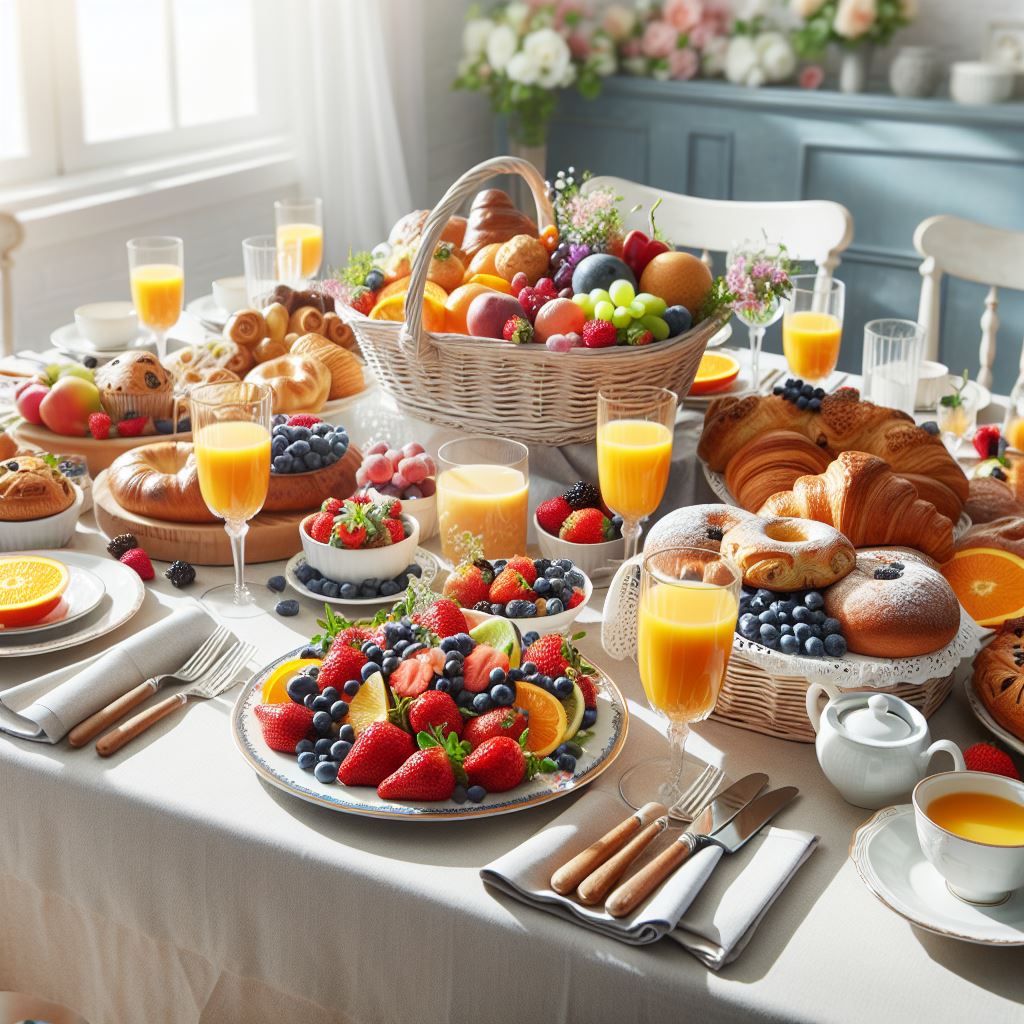 un brunch da mettere su un sito