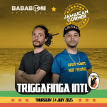 TRIGGA con logo Jamaican 2 1 1