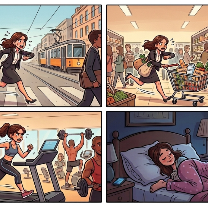 Un mondo di distratti in un regno di corsa