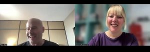 Screenshot of Zoom Interview