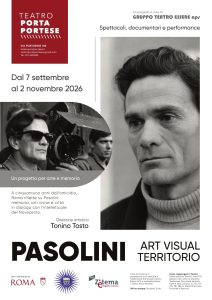 Pasolini Art Visual Territorio
