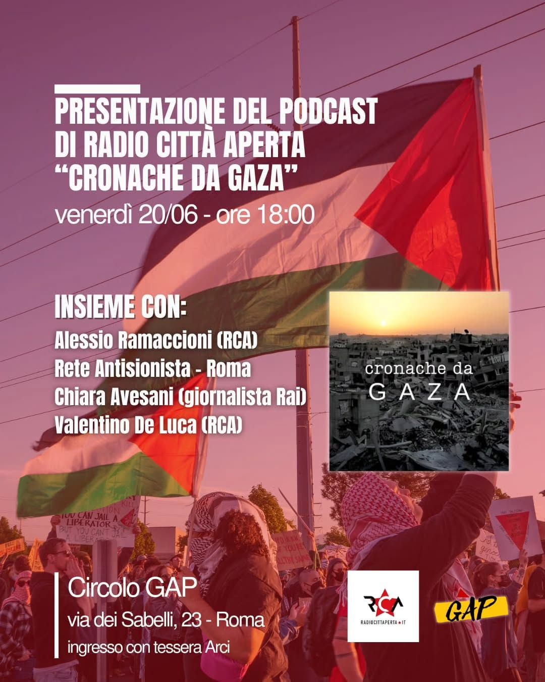 Presentazione del Podcast: Cronache da Gaza