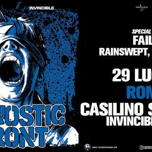 Gli Agnostic Front stasera all’Invincible Fest @ Casilino Sky Park di Roma