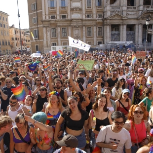 ROMA PRIDE 2025 Oggi a Roma hanno sfilato più di un milione di “Fuorilegge”