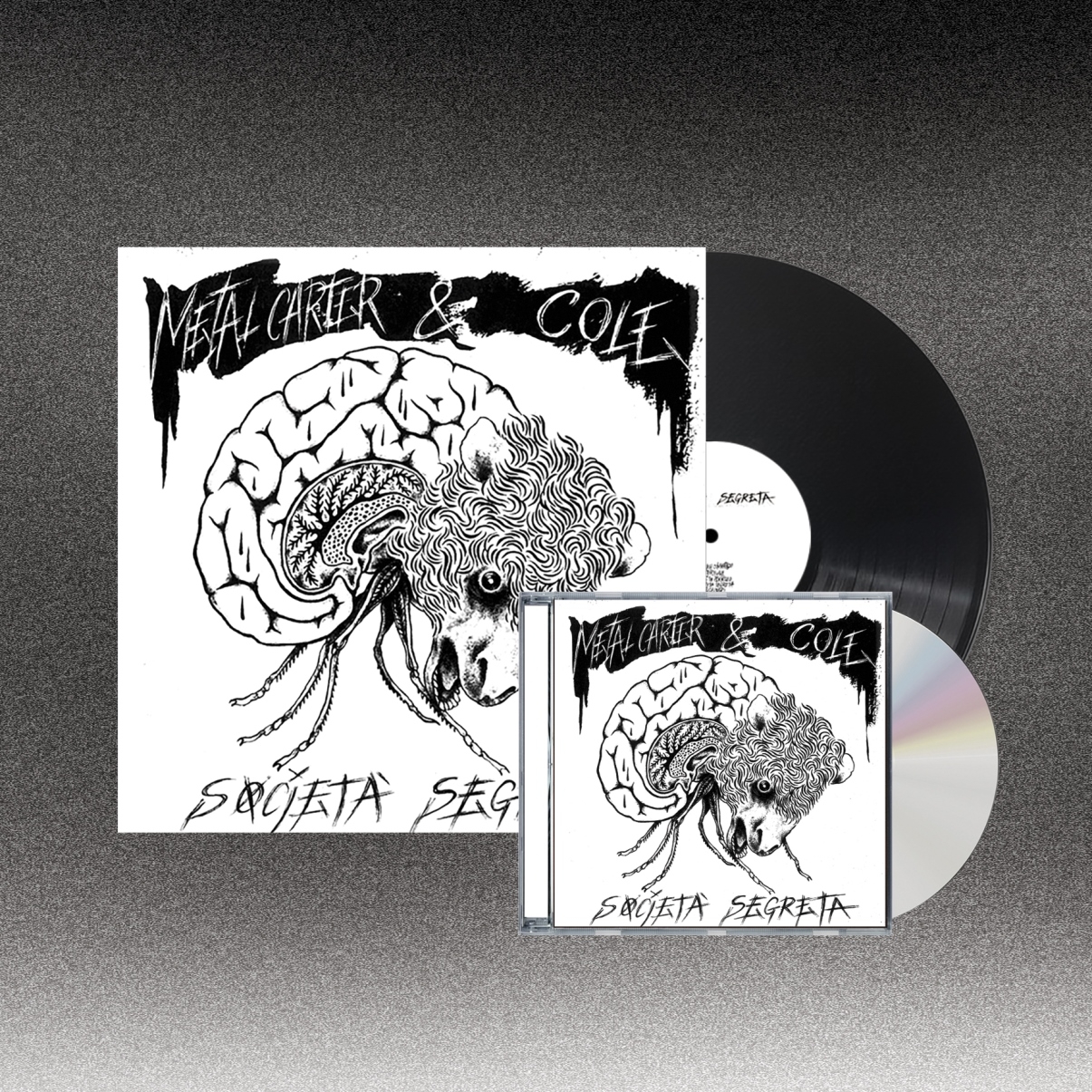 Aldebaran Records pubblica per la prima volta in vinile Società segreta di Metal Carter e Cole