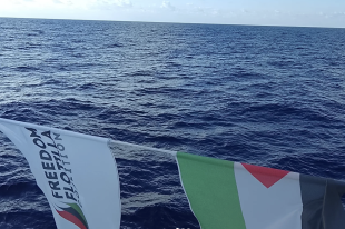 La Freedom Flotilla fermata da Israele al largo di Gaza: massima attenzione sulla sorte degli equipaggi